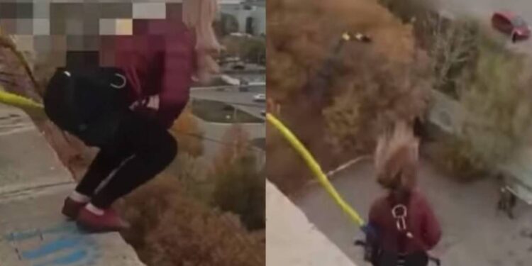 Қарағандыда беліне арқан байлап секірмек болған әйел мерт болды