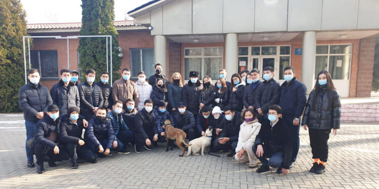 Кинология орталығындағы бір күн