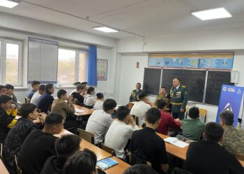 Л.Б.Гончаров атындағы Қазақ автомобиль-жол колледжінде  кездесу өтті