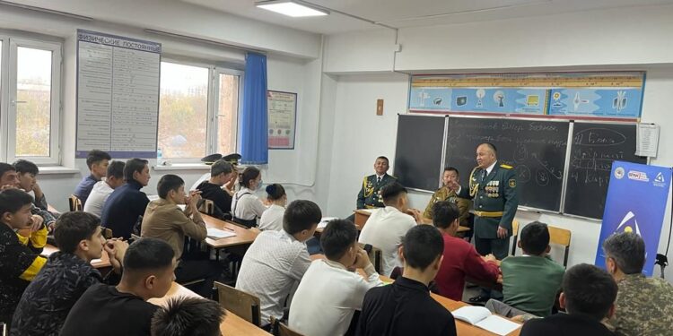 Л.Б.Гончаров атындағы Қазақ автомобиль-жол колледжінде  кездесу өтті