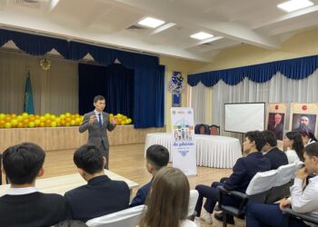 №19 мектепте  оқушылармен кездесу өтті