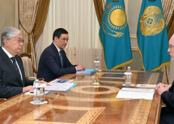 Президент Жоғары сот кеңесінің төрағасын қабылдады