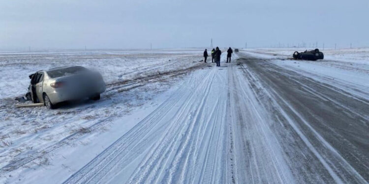 Павлодарда жантүршігерлік жол апатынан екі адам қаза тапты
