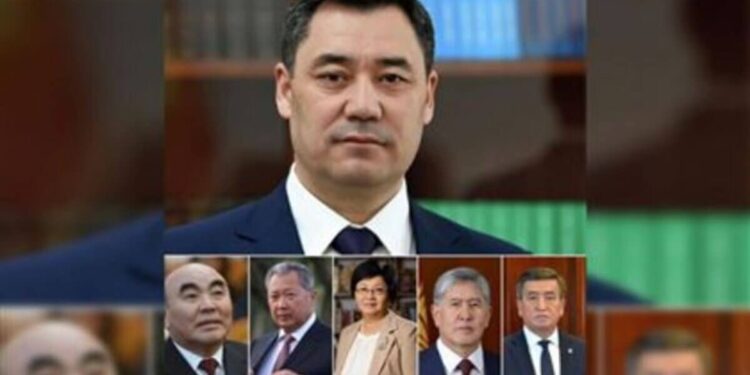 Садыр Жапаров Қырғызстанда бұрынғы президенттерінің бәрінің басын қосты