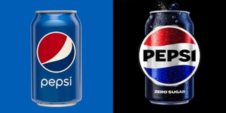 PEPSI жаңа логотиппен шығады
