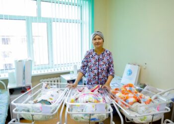 Елордада үшем дүниеге келді