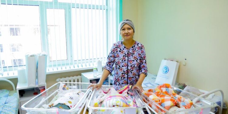 Елордада үшем дүниеге келді