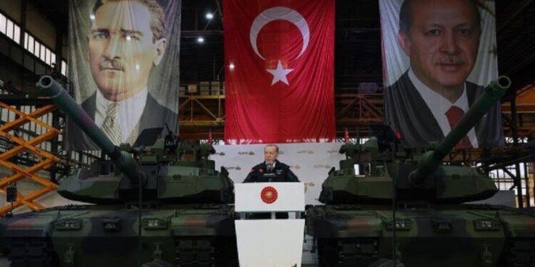 Ердоған су жаңа түріктің Altay танкісін таныстырды