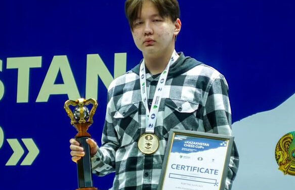 Шахматтан халықаралық турнирде Қазақстан спортшысы жеңіске жетті