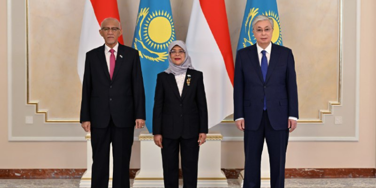 Қасым-Жомарт Тоқаев пен Халима Якоб келіссөздер жүргізді