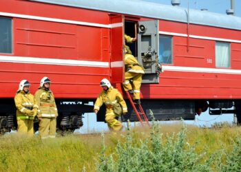 Абай облысына өрт сөндіру пойызы жіберілді