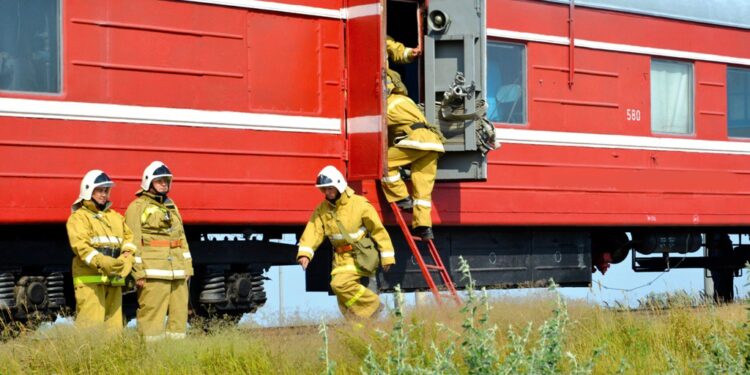 Абай облысына өрт сөндіру пойызы жіберілді