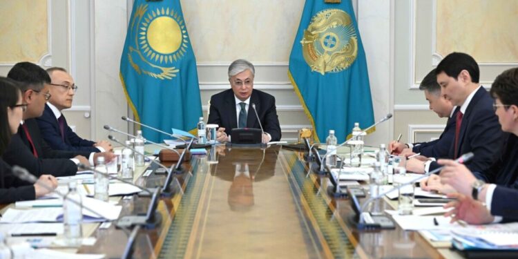 Президент Ұлттық банктің жылдық есебін қабылдады