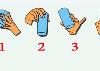 Психологиялық тест: сіз стақанды қалай ұстайсыз?