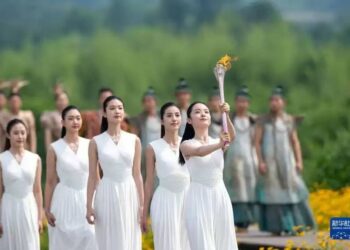 Қытайда ХІХ Азия ойындарының алауы жағылды