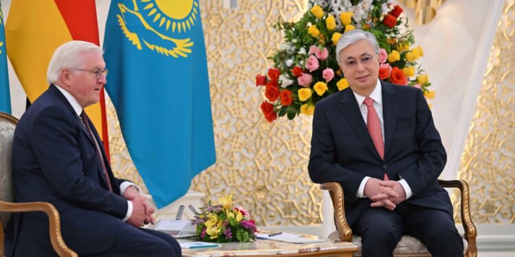 Қазақстан мен Германия Президенттері келіссөз жүргізді