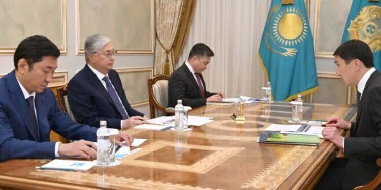 Президент Мағзұм Мырзағалиевті қабылдады