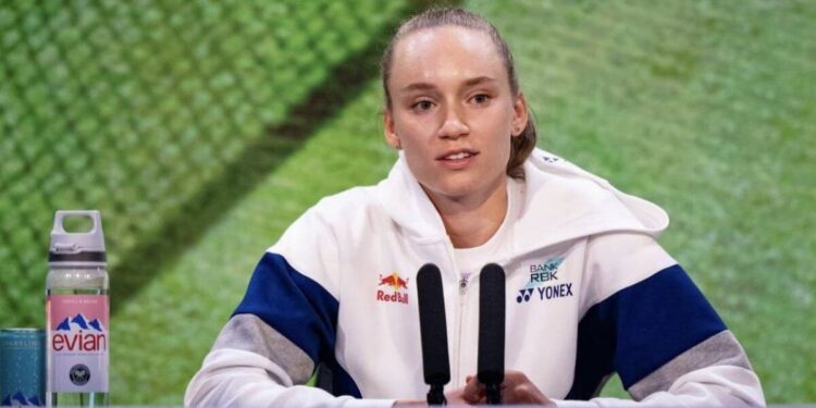 Рыбакина Уимблдондағы алғашқы қарсыласы туралы айтты