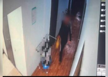 Астанада шетелдік азамат жатақханадағы заттарды ұрлаған (ВИДЕО)