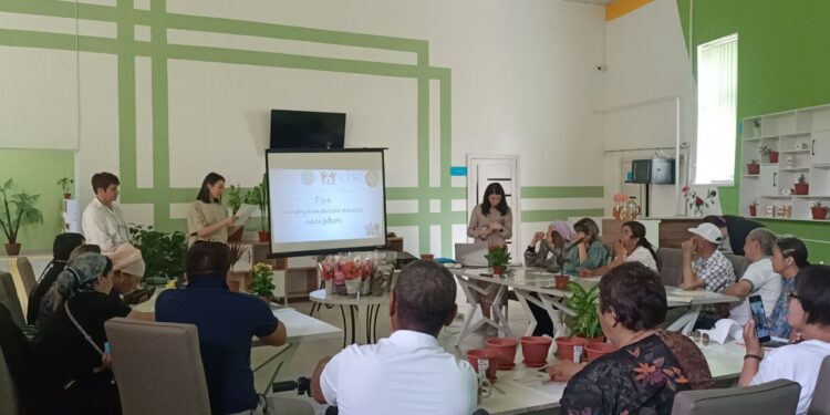 Түркістанда мүгедектігі бар адамдар үшін шеберлік сыныптары өтті