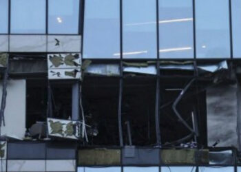 Шабуылды жиілеткен Украина дрондарының бірі «Москва-Сити» мұнарасына құлады