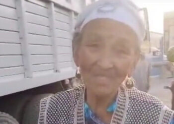 «Үш кредитім бар»: 88 жастағы кейуана жүк көлігін жүргізіп жүр