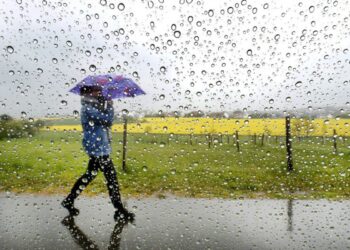 Бүгін еліміздің басым бөлігінде жаңбыр жауып, найзағай ойнайды