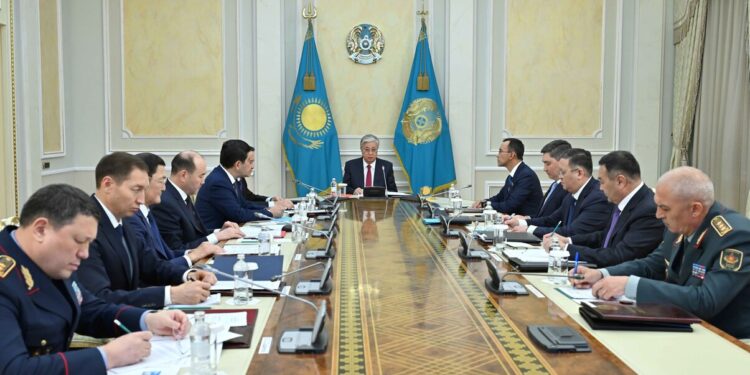Мемлекет басшысы Қауіпсіздік Кеңесінің отырысын өткізді