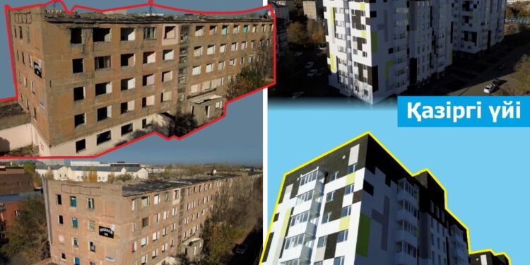 Астанада апатты жағдайдағы үйлердің тұрғындары жаңа пәтерге ие болды