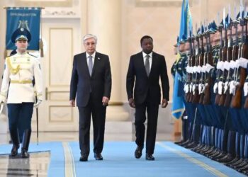 Президент Того Республикасының басшысын Ақордада қарсы алды