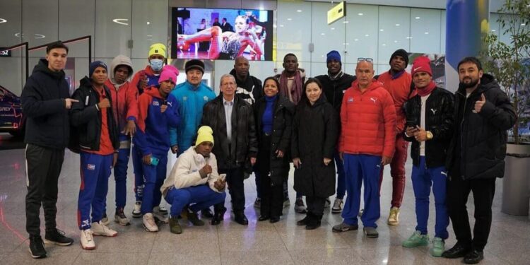 Қазақстанға бокстан Кубаның ерлер құрамасы келді