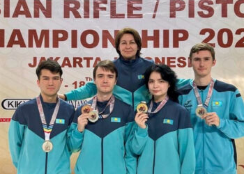 Азия чемпионаты: Қазақстан мергендері тағы үш медаль жеңіп алды