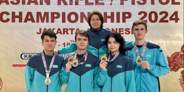 Азия чемпионаты: Қазақстан мергендері тағы үш медаль жеңіп алды