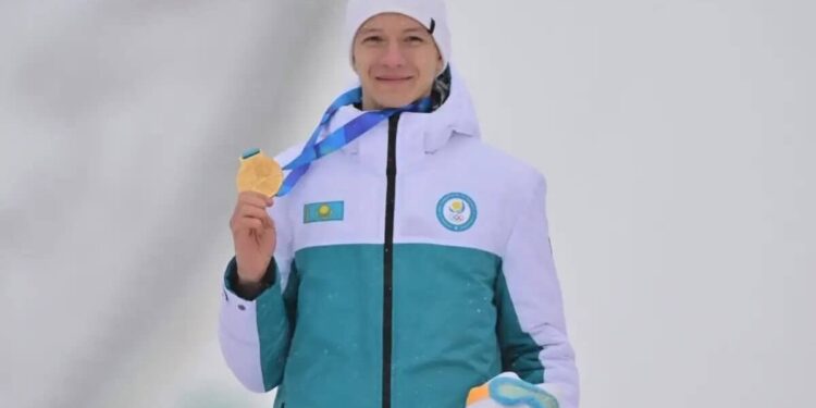 Тоқаев тұғырдан шаңғымен секіруден чемпион атанған спортшыны құттықтады