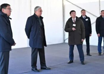 Мемлекет басшысы Алматы қаласындағы сумен қамту нысандарының құрылысымен танысты