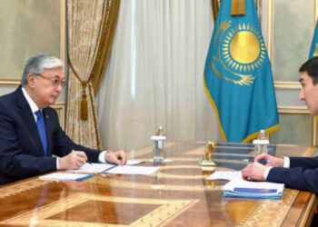 Президент «ҚазМұнайГаздың» басқарма төрағасы Мағзұм Мырзағалиевті қабылдады