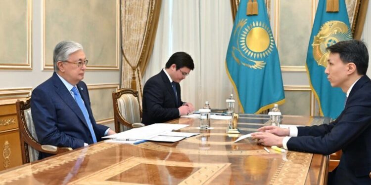 Президент «Қазатомөнеркәсіп» АҚ басқарма төрағасын қабылдады