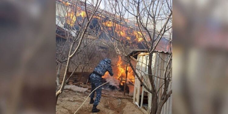 Бүтін бір отбасы ажалдан аман қалды