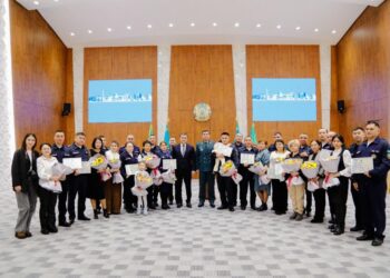 Астанада құтқарушылар мен өрт сөндірушілерге пәтер кілті табысталды