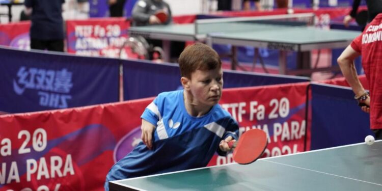 Астанада параүстел теннисінен алғаш рет турнир өтіп жатыр