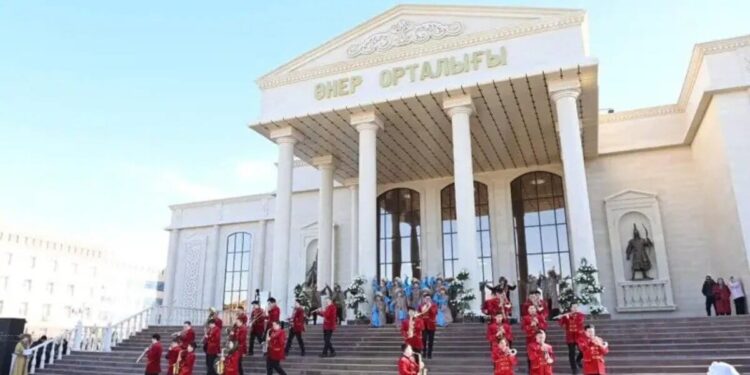 Қызылордада мың орындық «Өнер орталығы» ашылды