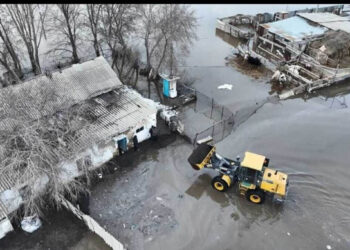 Елдегі су тасқынында 64 мыңға жуық адам эвакуацияланған