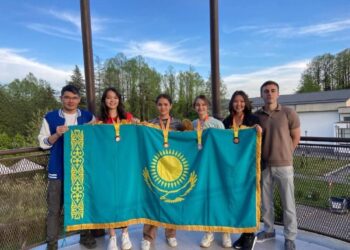 Қазақстандық оқушылар халықаралық олимпиадада төрт медаль жеңіп алды