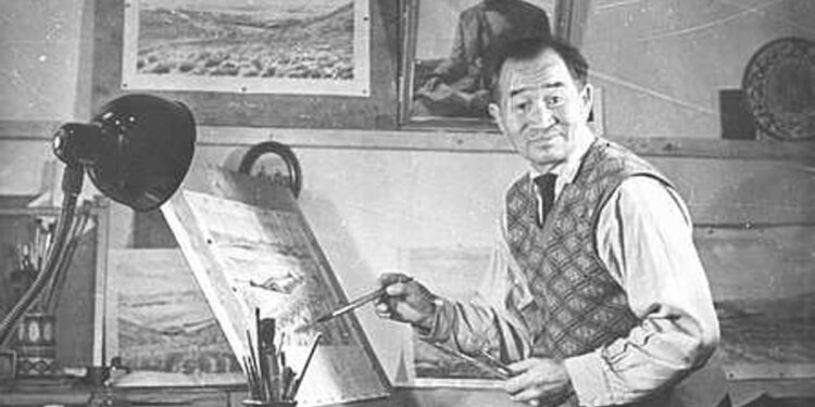 ҚАЗАҚ СУРЕТ ӨНЕРІНІҢ ҚАЙРАТКЕРІ ӘБІЛХАН ҚАСТЕЕВ