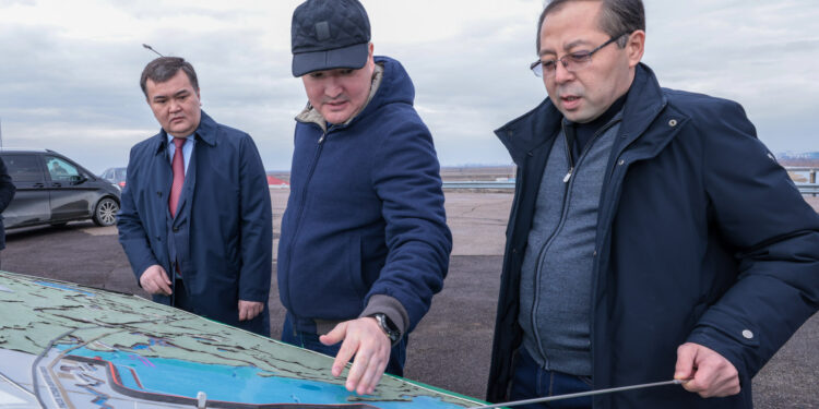 Олжас Бектенов Астана контрреттегішінің жағдайын тексерді: жағдай тұрақты