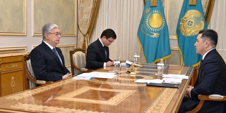 Президент «Астана» халықаралық қаржы орталығының басшысы Ренат Бектұровты қабылдады