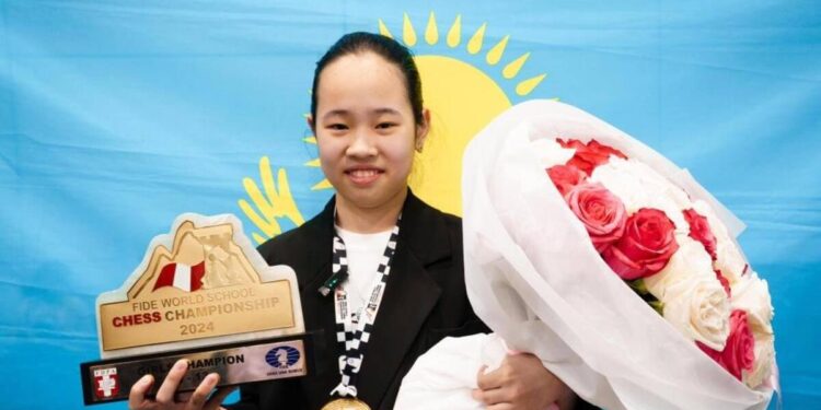 Астаналық оқушы шахматтан әлем чемпионы атанды