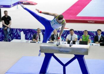 Нариман Курбанов спорттық гимнастикадан Азия чемпионы атанды