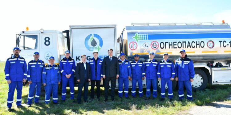 ҚМГ Ақтөбе әуежайында ірі жанармай құю кешенінің құрылысын бастады