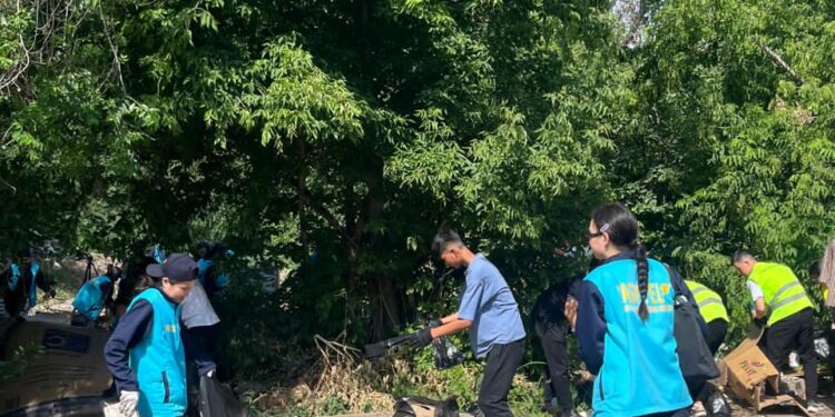 Оралда «Біз таза ел үшін» жобакциясы өтті